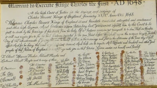 59 Signatures and a Severed Head: The Most Macabre Document in History